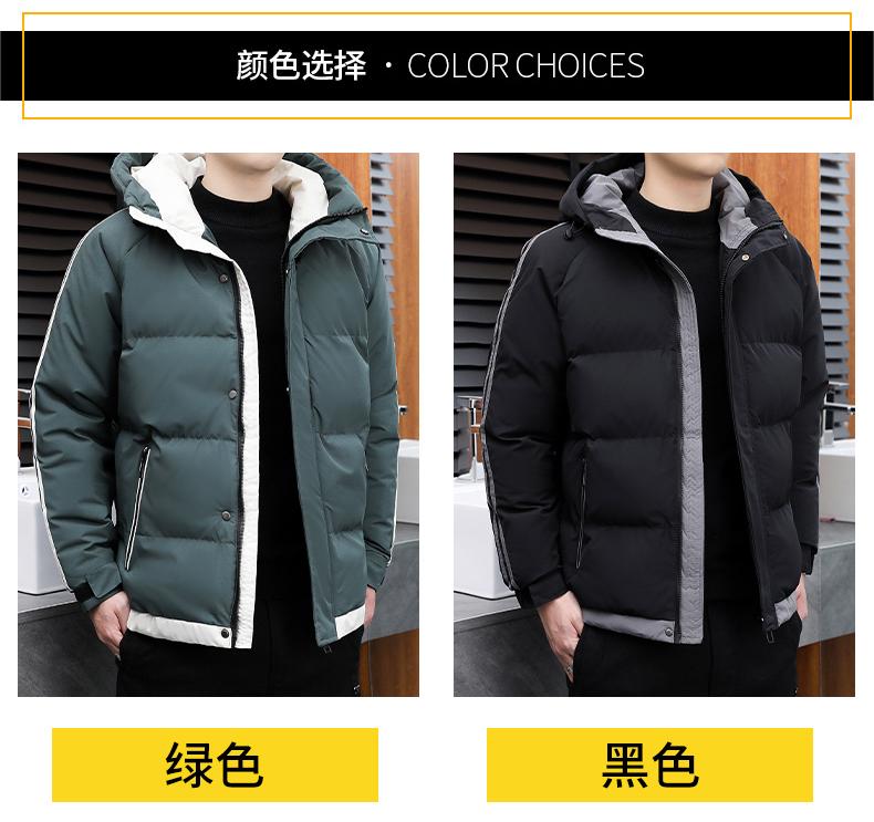 F5811- Thick Single-layer Thick Windproof Waterproof Warm Cotton Jacket