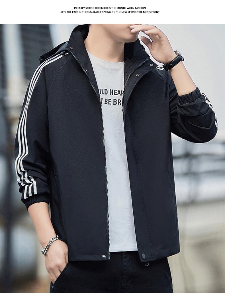 F1256- Sportswear Men's 2024 Spring New Casual Stormtrooper Jacket Men's Spring Trendy Waterproof Outdoor Jacket Men's Wear