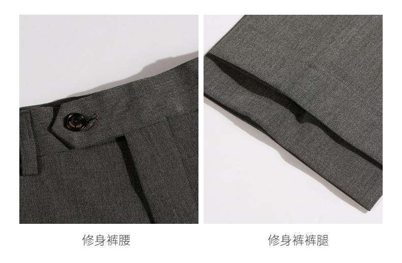 H692 # Double Button Suit/Advanced Four Sided Bounce/Men's And Women's Same Style (H Style) Suit Slim Fit Edition