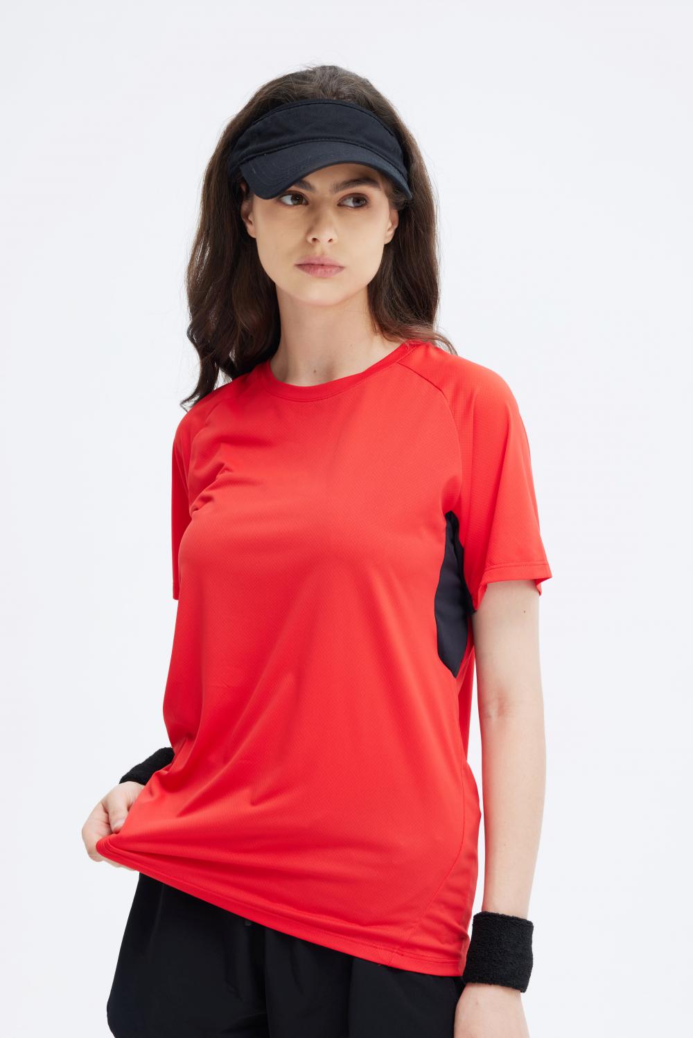 CQ9001 # Round Neck Short Sleeved T-shirt Short Sleeved Round Neck