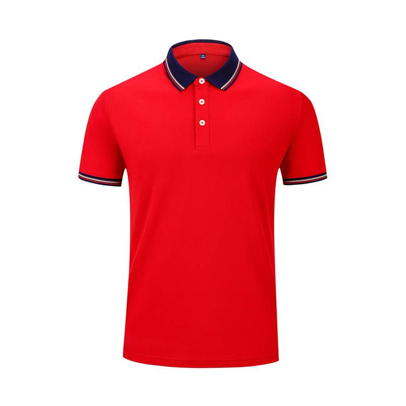 F2382 # Simple Business Polo Short Sleeve Collar