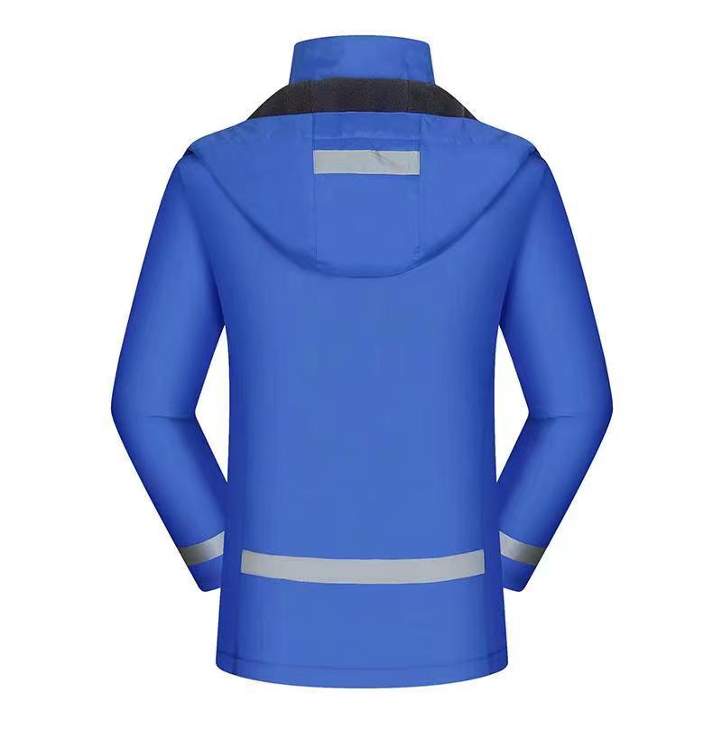 F1080 Integrated Fleece Grid With Mid Point Reflective Design, Thick Jacket