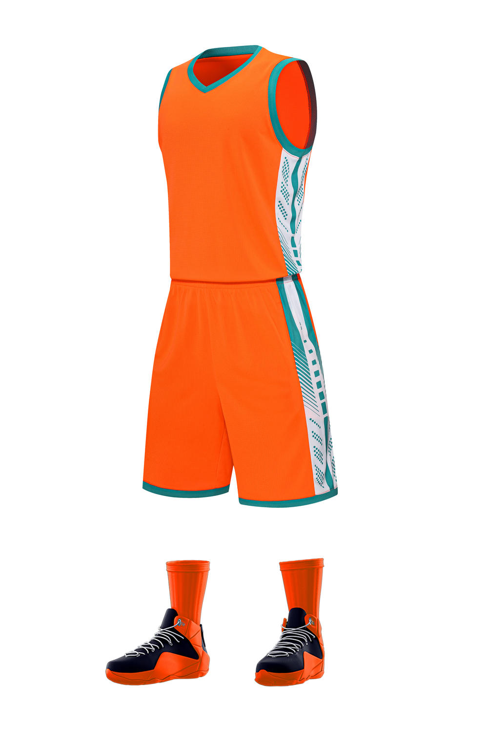 SM7505 # Basketball Suit Set