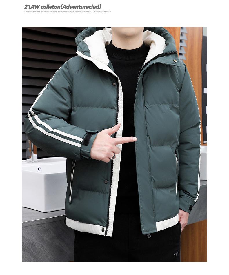 F5811- Thick Single-layer Thick Windproof Waterproof Warm Cotton Jacket