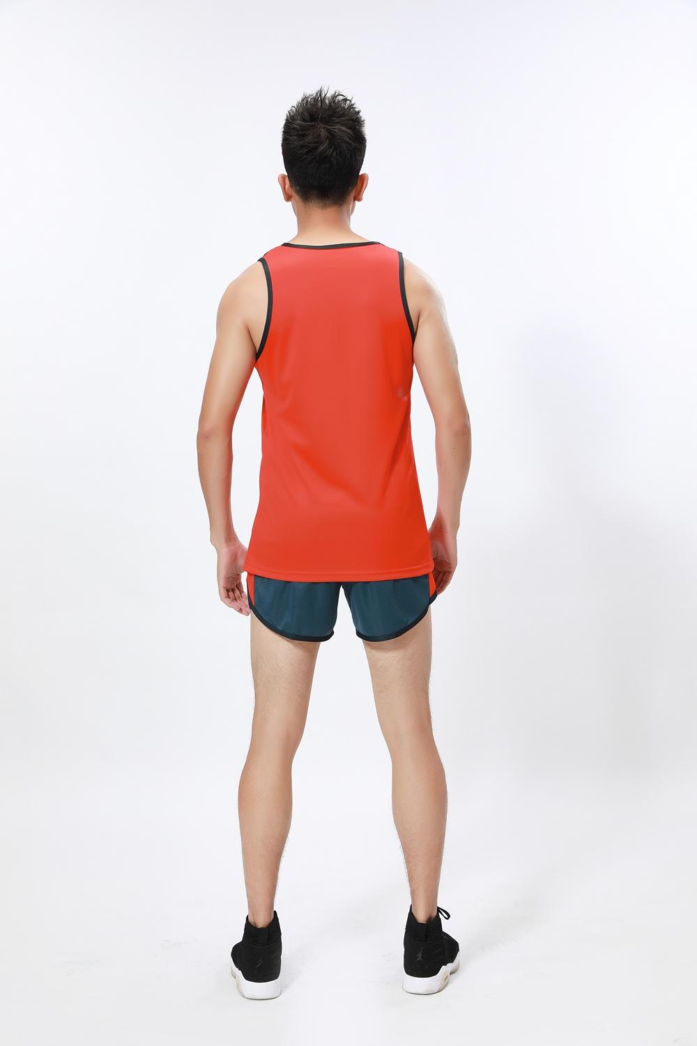 Men A3058 # Track And Field Uniform Men's Slimming