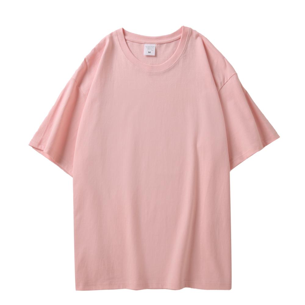 A5025-200g Large Drop Shoulder Half Sleeved T-shirt Short Sleeved Round Neck