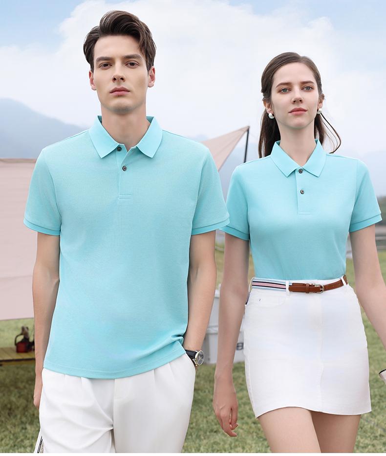 50169 # Casual Business Polo Shirt Polo Short Sleeve Collar