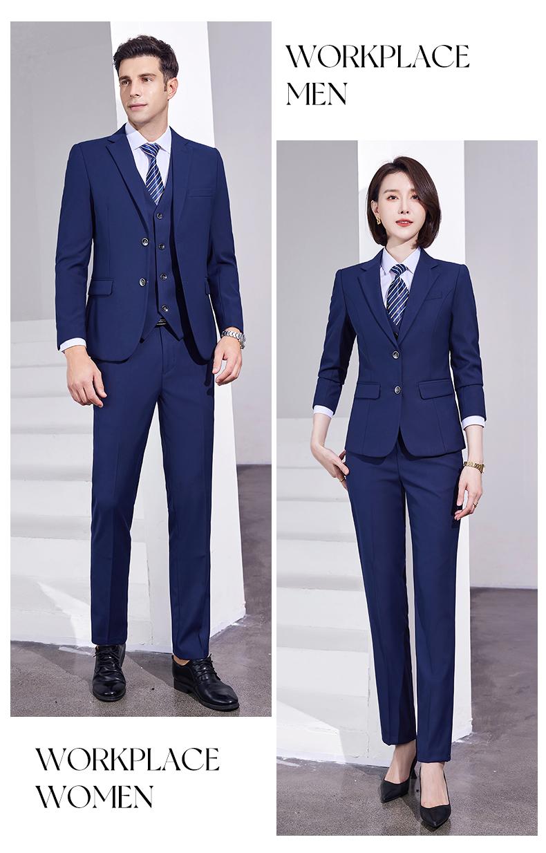 D Style/double Button Suit/imitation Wool Serge -360g (D388) Jacket Slim Fit Version