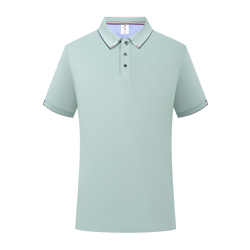 CX618 Back Polo Short Sleeved Lapel