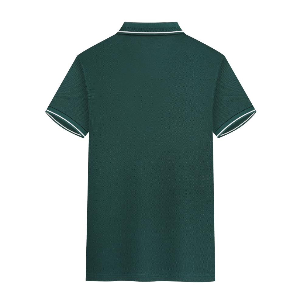 F2024-200g Combed Cotton Polo Shirt (60% Cotton, 40% Polyester) Polo Short Sleeved Collar