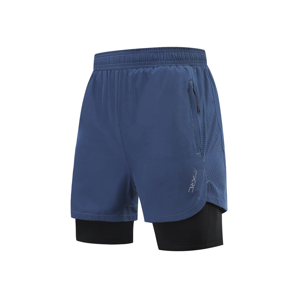 A6013- Double Layer Shorts, Running Pants, Swimming Pants, Three Part Pants For Men