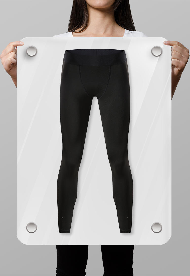 80250 # Men's Tight Pants - Adult Pants Nine Quarter Pants