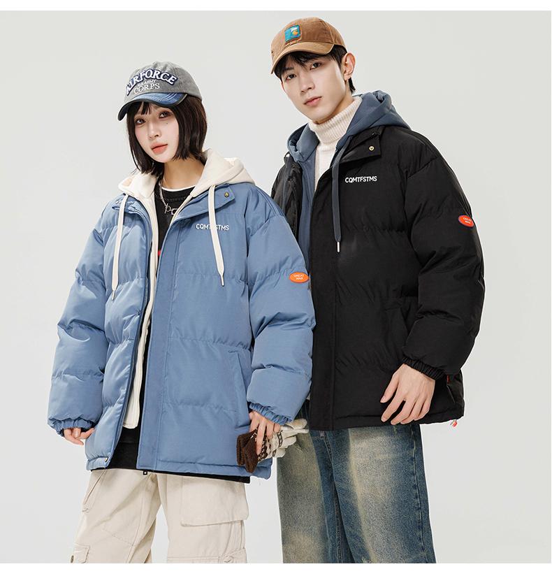 WT08 Has A Standard Model - Thick Single-layer Fake Two-piece Cotton Jacket And Assault Jacket