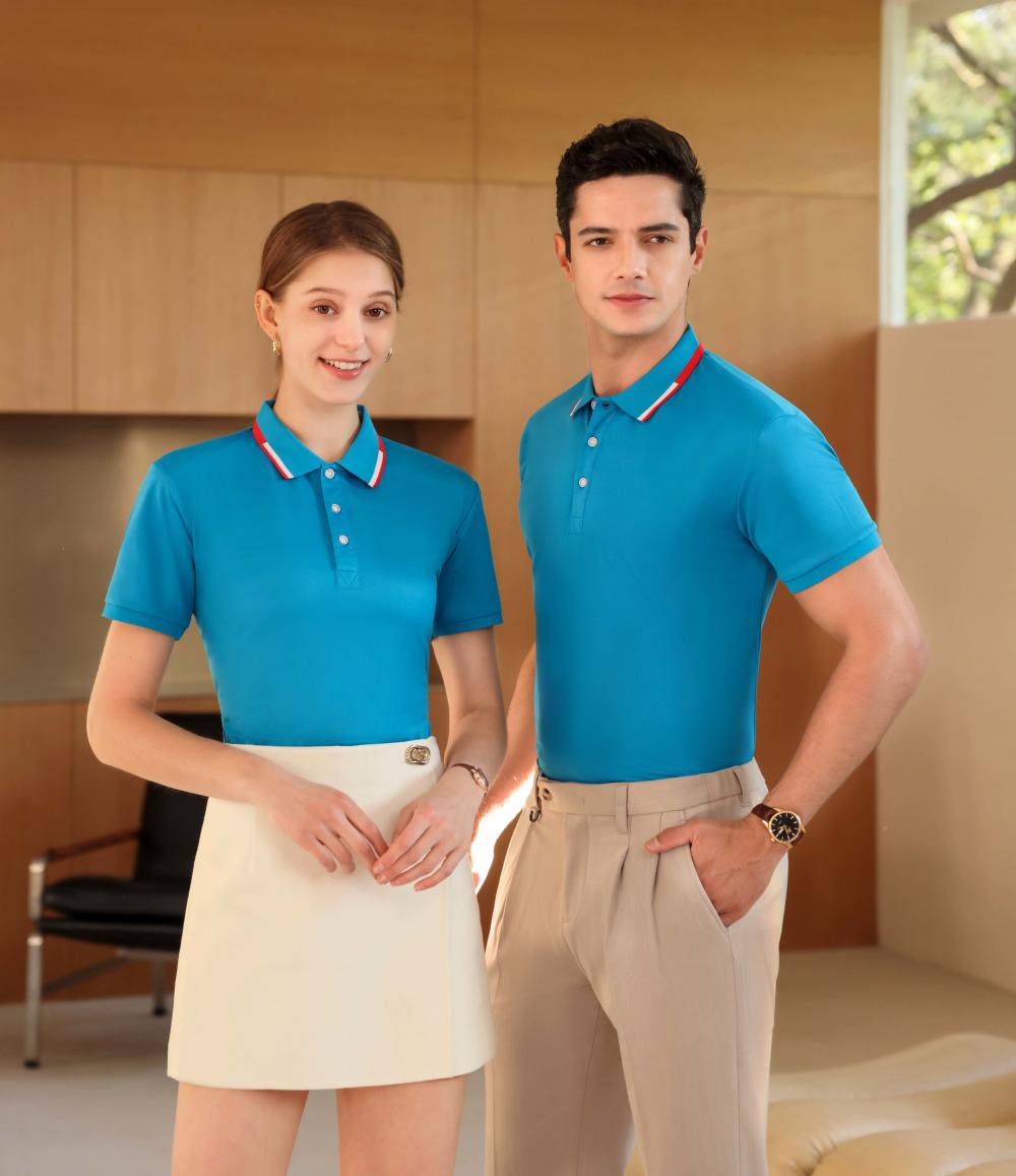 696 Polo Short Sleeved Lapel