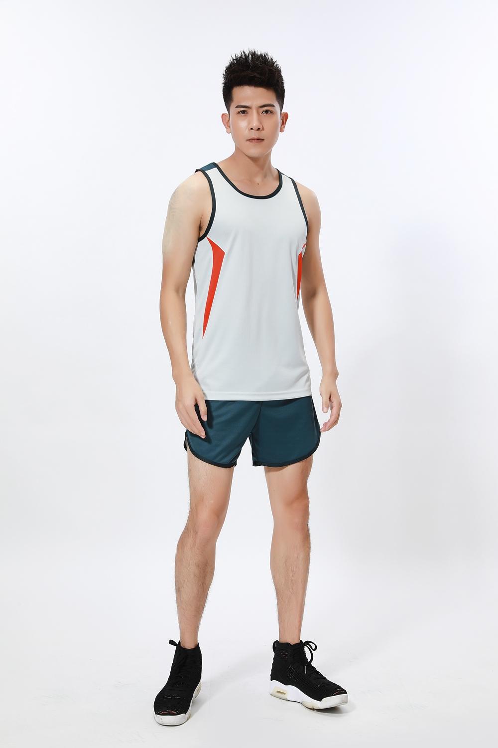 Men A3058 # Track And Field Uniform Men's Slimming