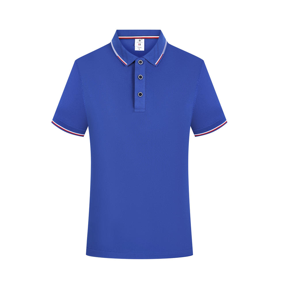 CX698 Jacquard Collar Polo Short Sleeve Collar