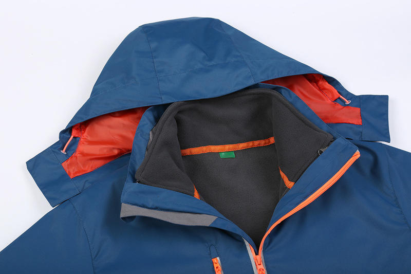 F9678 3-in-1 Laminated High Breathable Reflective Zipper Submachine Jacket