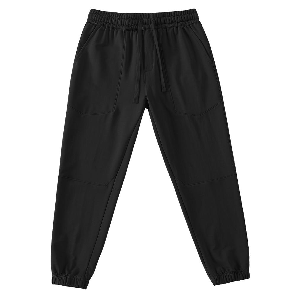 Cotton Covered Silk Sweatpants - B2002 Pants Long Pants