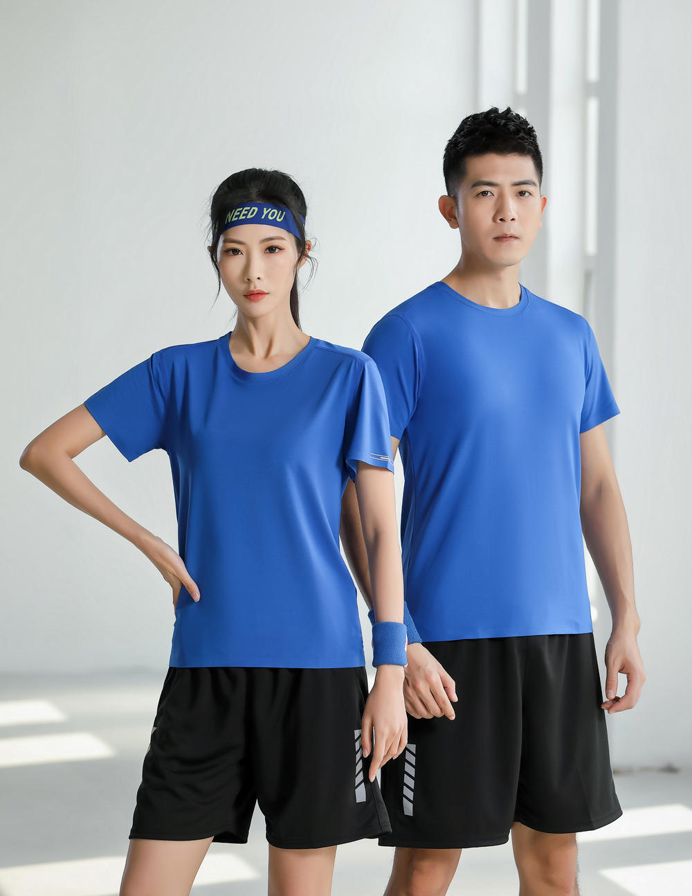 CX2916 Seamless Round Neck T-shirt Short Sleeved Round Neck