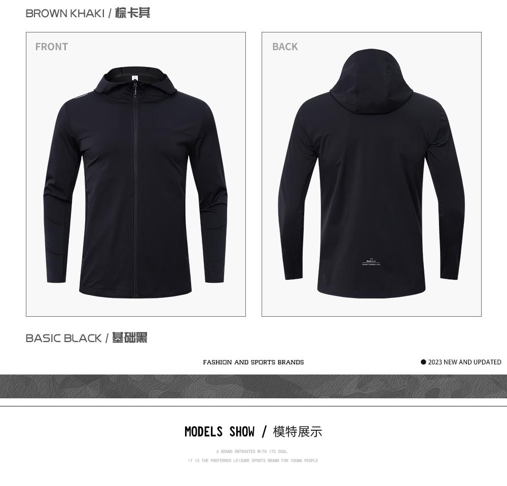 JK9871 # Sports And Leisure Jacket Long Sleeved Jacket