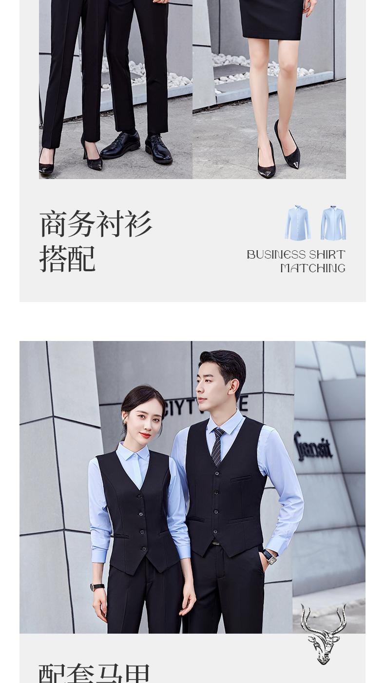 K3 Style/single Button Bead Edge Suit/50% Wool -280g Color: Black/navy Blue Suit Slim Fit Version