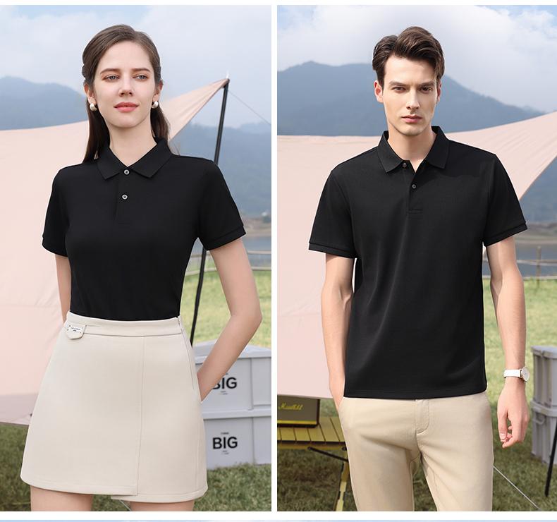 50169 # Casual Business Polo Shirt Polo Short Sleeve Collar