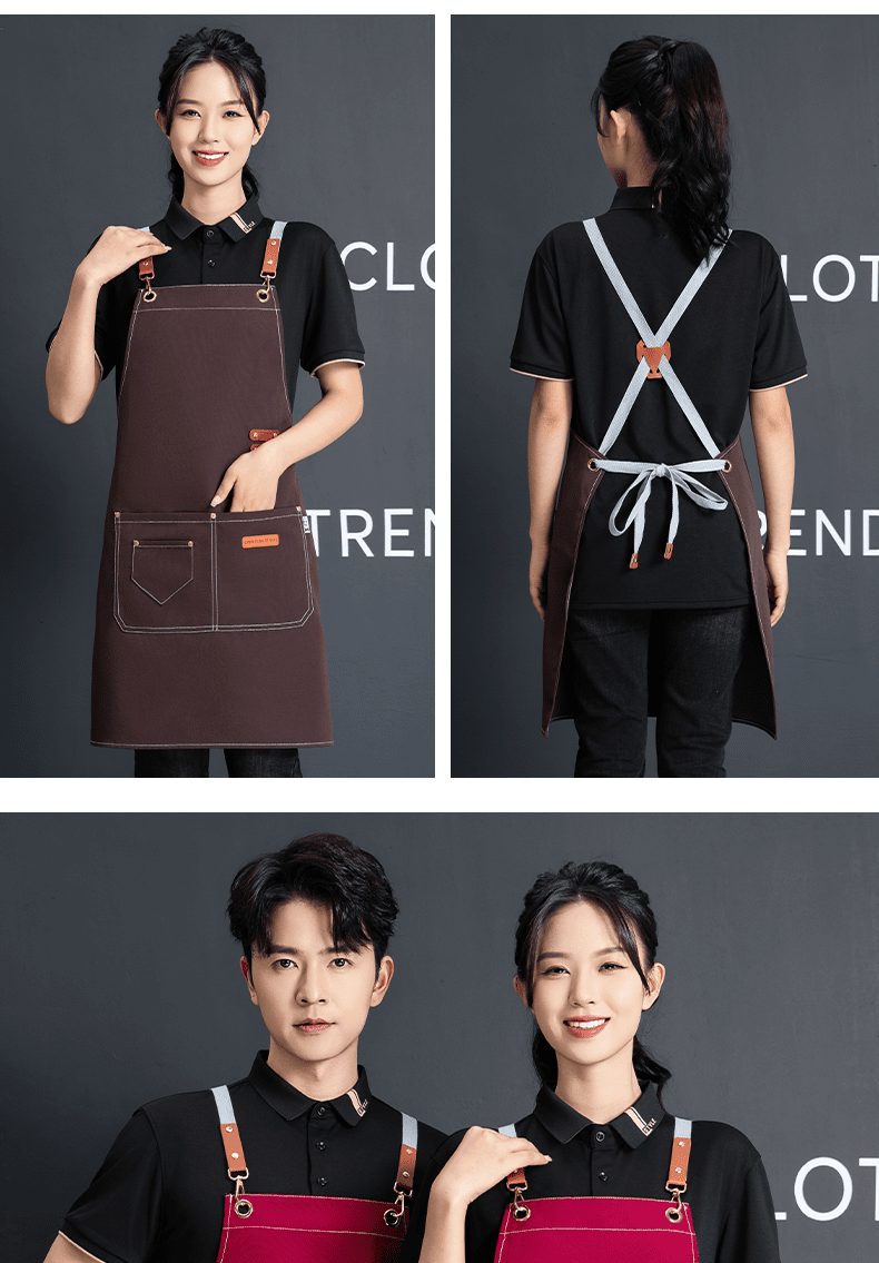 CX F13 # Adjustable Crossover Shoulder Strap Waterproof Apron H-shaped Cross Shoulder Strap