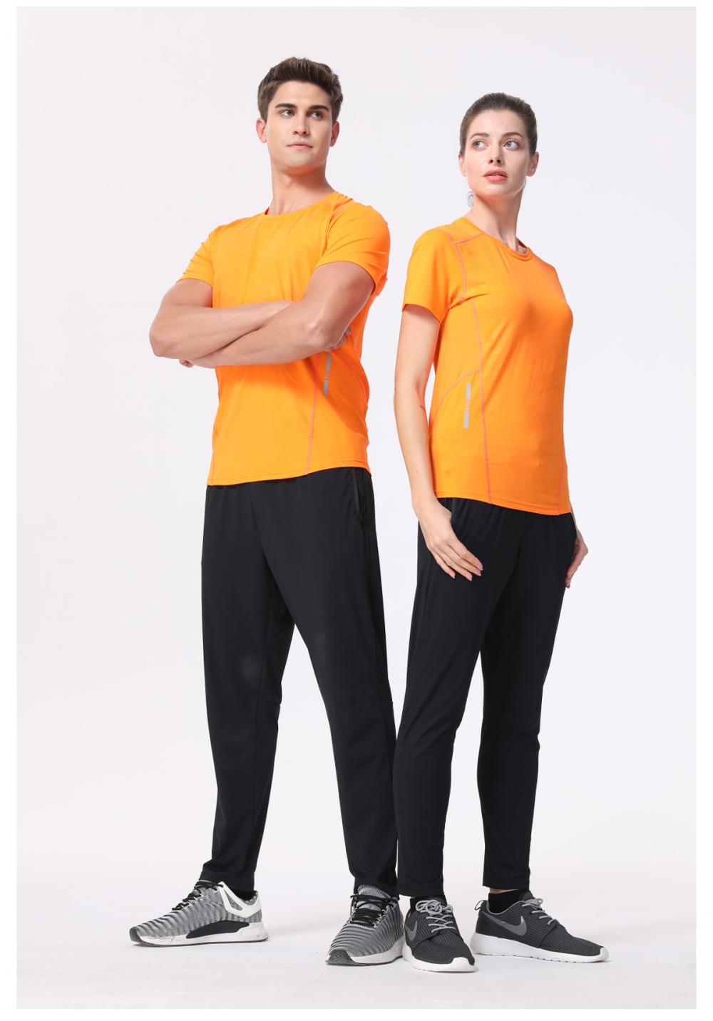 R253 # Round Neck Running Shirt Short Sleeve Round Neck