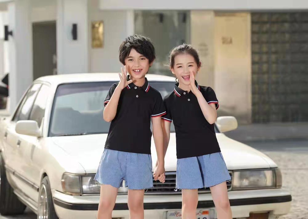 CX0017 Children's Polo Short Sleeved Lapel