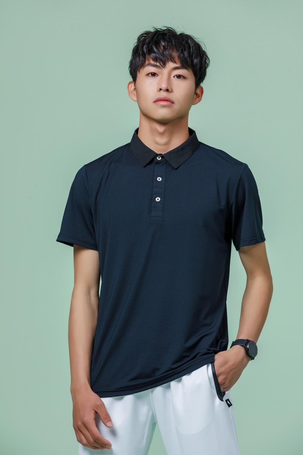 R271 # Fashion Sports Polo Shirt Polo Short Sleeve Collar