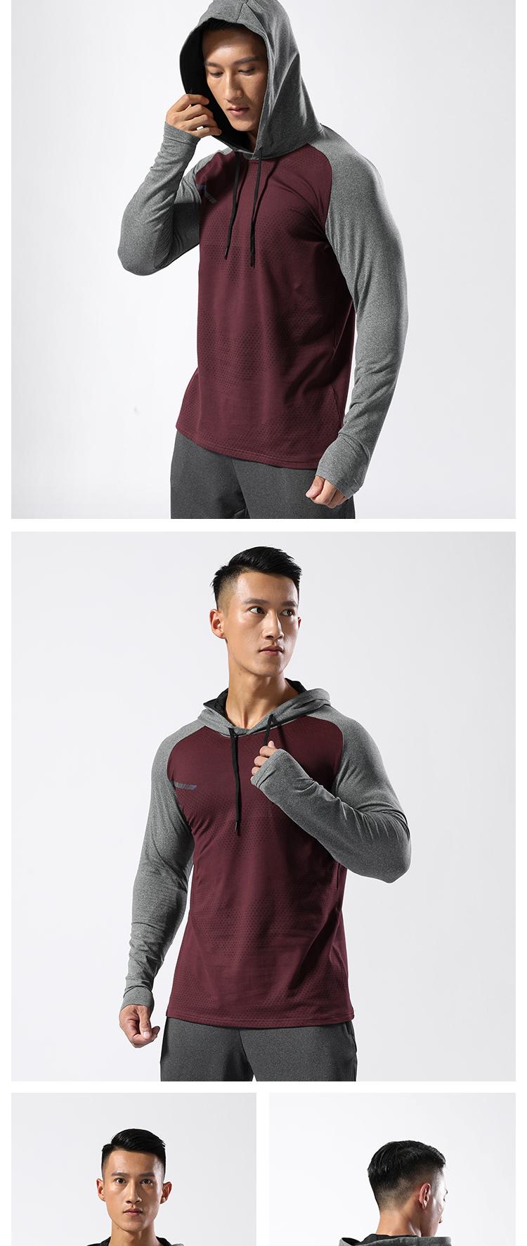 Men's Thin Fleece MC2104 Hoodie With Fleece Hoodie