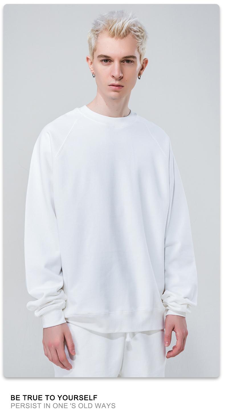 F8219-430 Grams Essentials Same Hoodie Round Neck