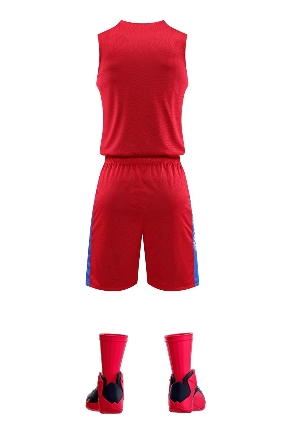 A915 # Double Sided Basketball Suit, Worn On Both Sides