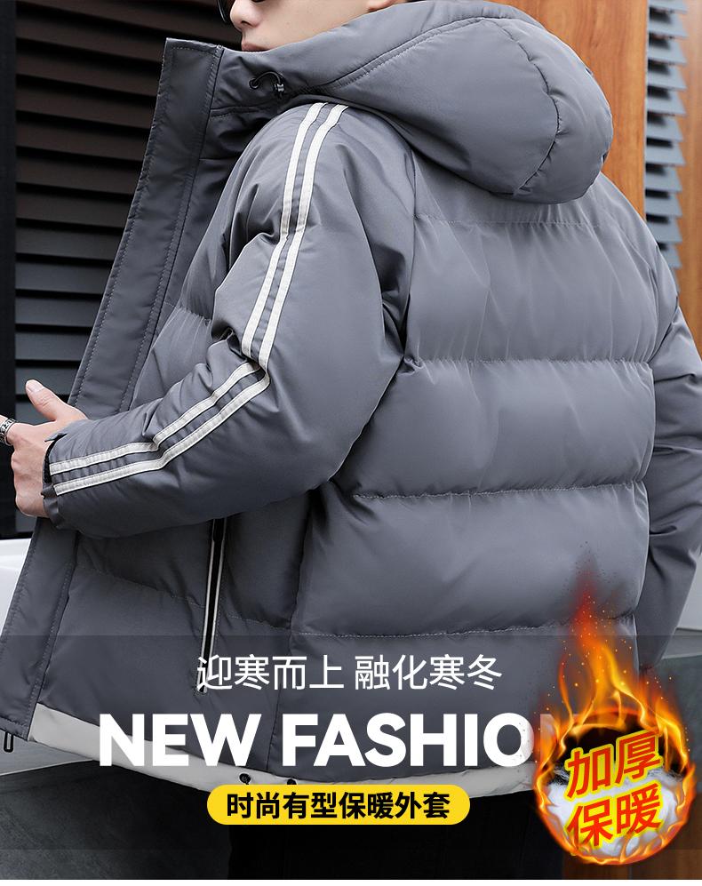 F5811- Thick Single-layer Thick Windproof Waterproof Warm Cotton Jacket