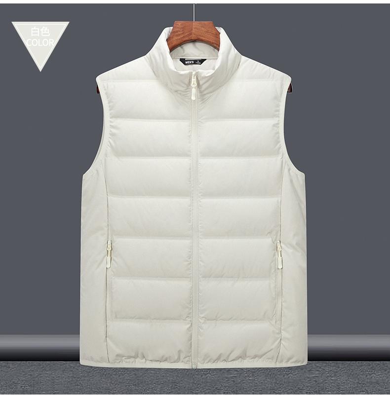 F6806 Couple Autumn And Winter Warm Down Vest Single-layer