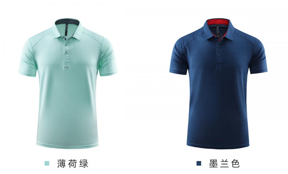 S9309 # Short Sleeved Polo Shirt Polo Short Sleeved Lapel