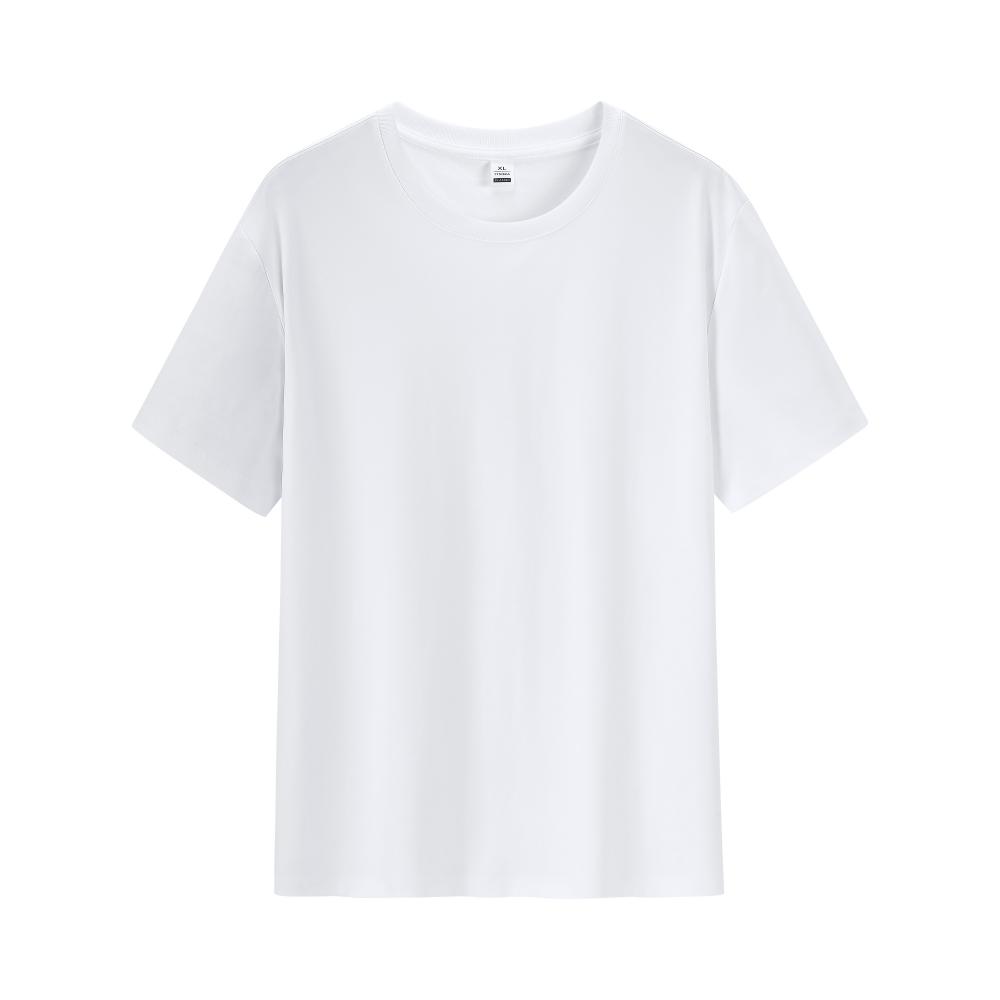 CX901 Liquid Ammonia Cotton Round Neck T-shirt Short Sleeved Round Neck