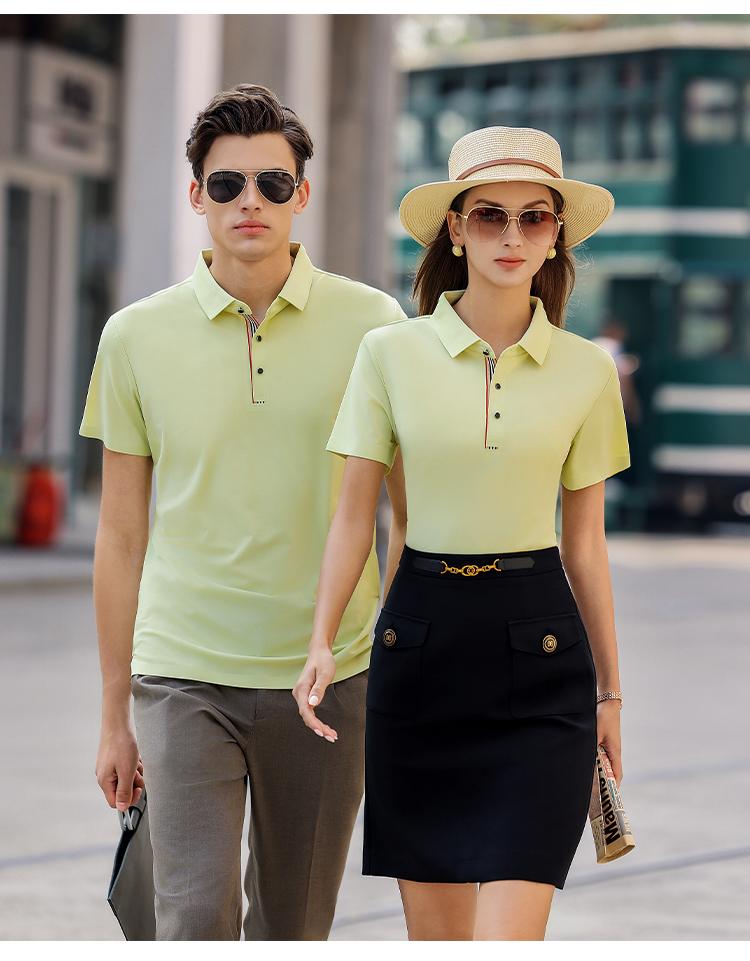 YP6903 # Polo Short Sleeve Collar