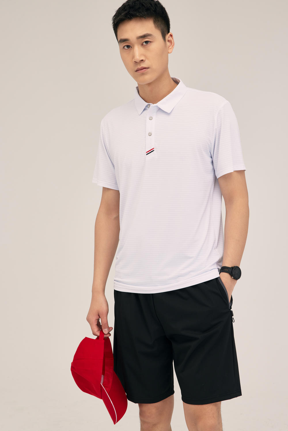 R303 # Short Sleeved Polo Shirt Polo Short Sleeved Collar