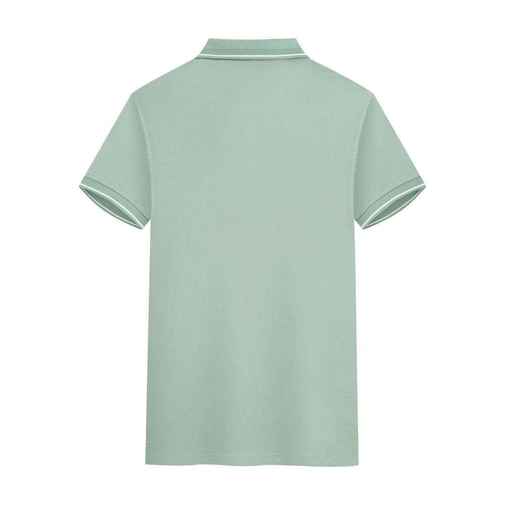 F2024-200g Combed Cotton Polo Shirt (60% Cotton, 40% Polyester) Polo Short Sleeved Collar