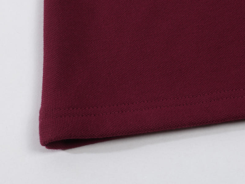 CX 613 # Cotton Super Soft Velvet Long Sleeve Polo