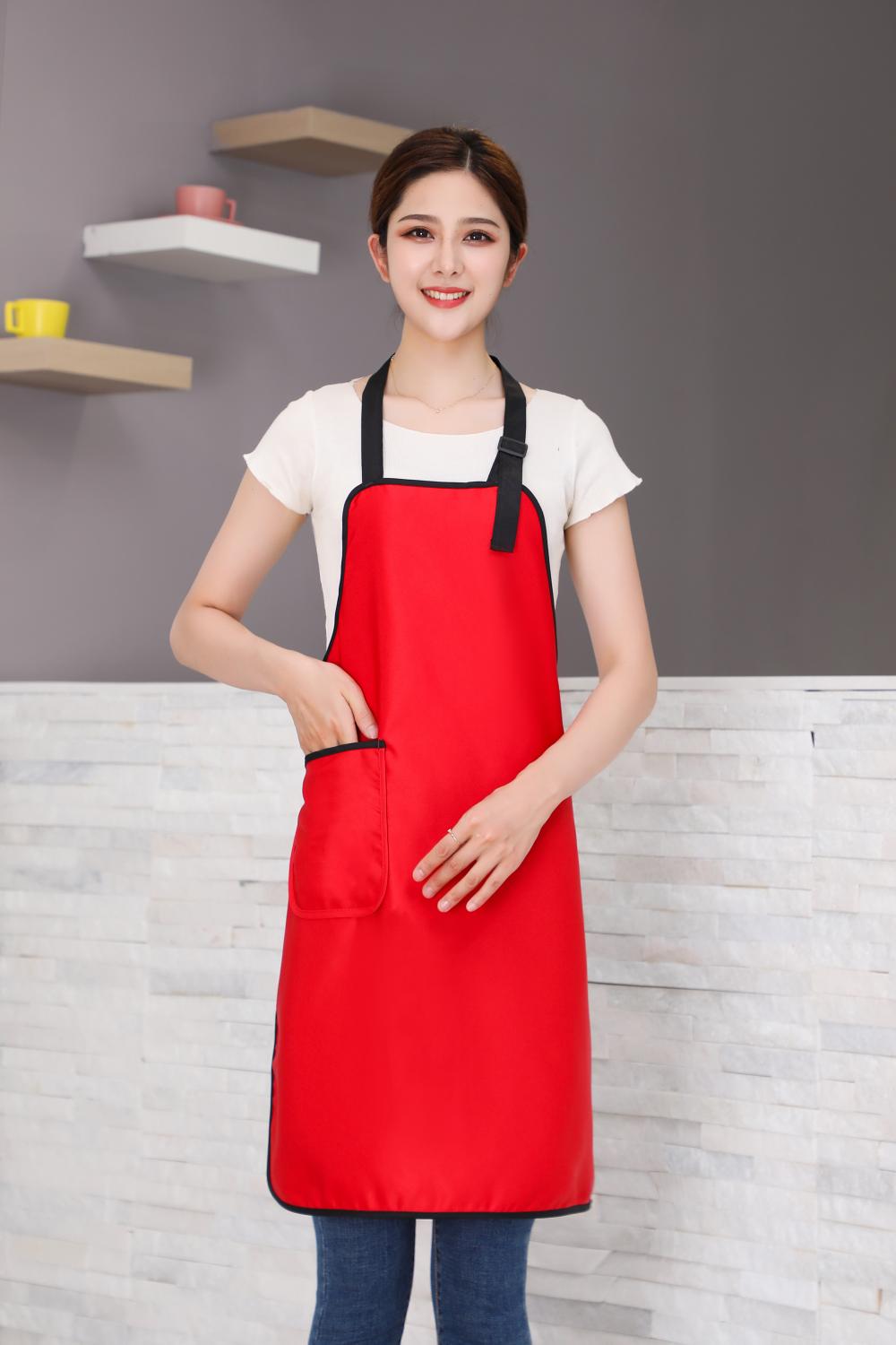 CX Haidilao Adult Adjustable Precision Knitted Apron Hanging Neck