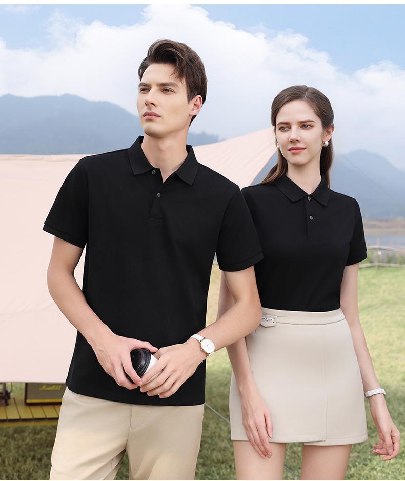 50169 # Casual Business Polo Shirt Polo Short Sleeve Collar