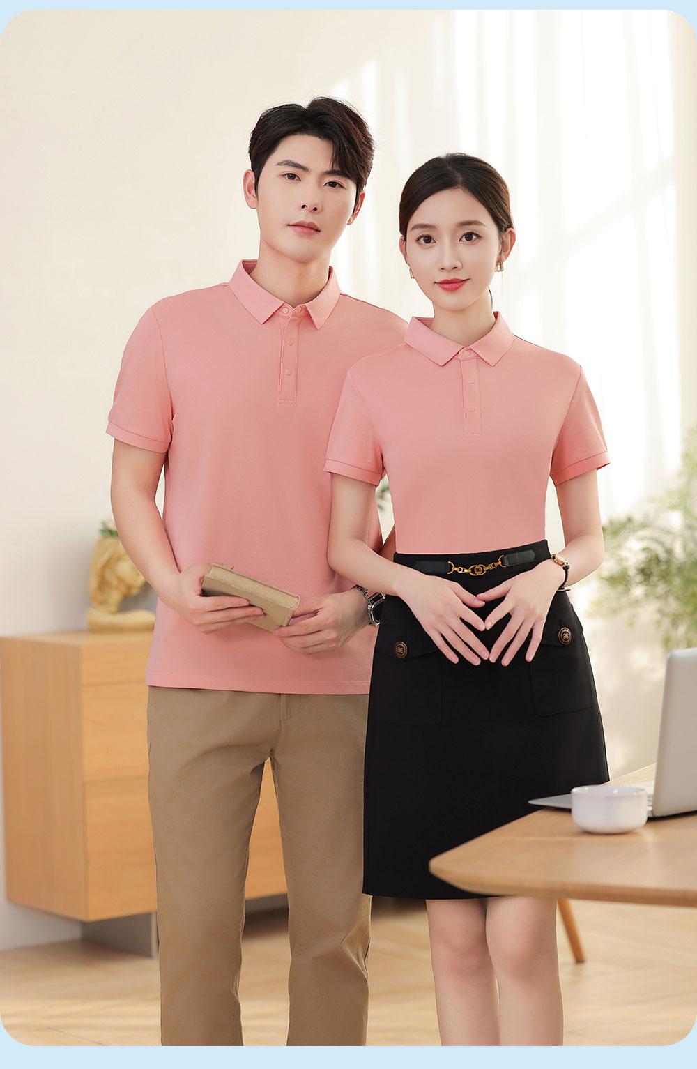 KF8089 # Fashion Polo Shirt Polo Short Sleeve Collar