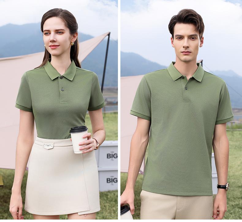 50169 # Casual Business Polo Shirt Polo Short Sleeve Collar