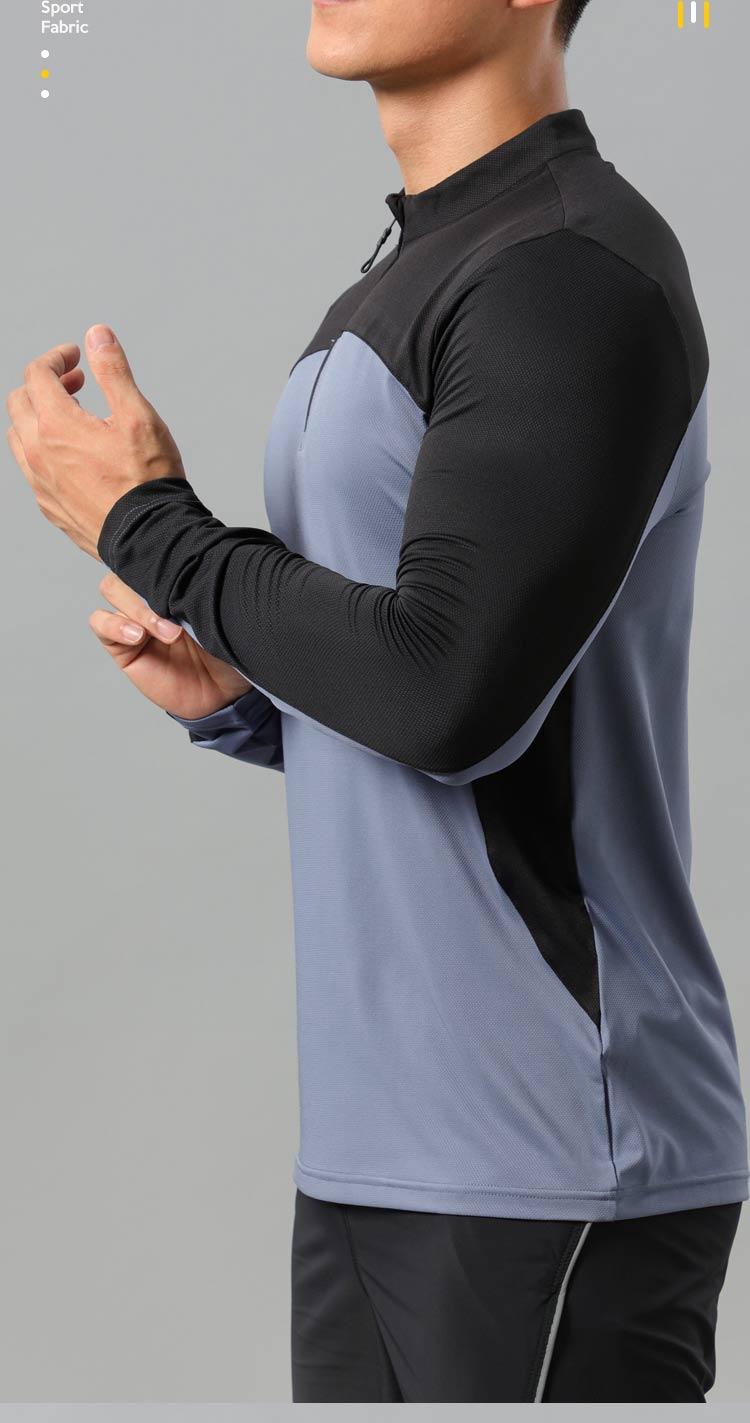 2309 T-shirt Long Sleeved Round Neck For Men