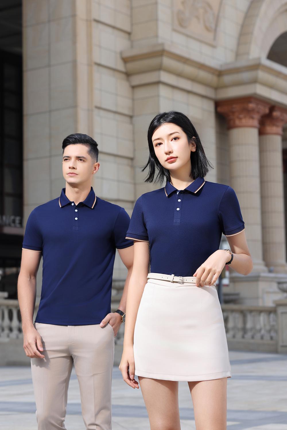 CX923 Polo Short Sleeved Lapel