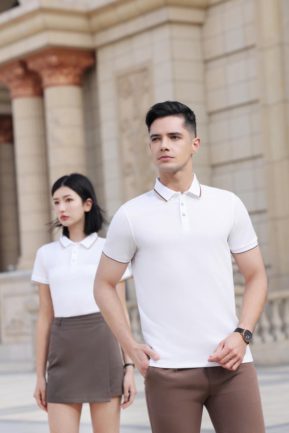 CX923 Polo Short Sleeved Lapel