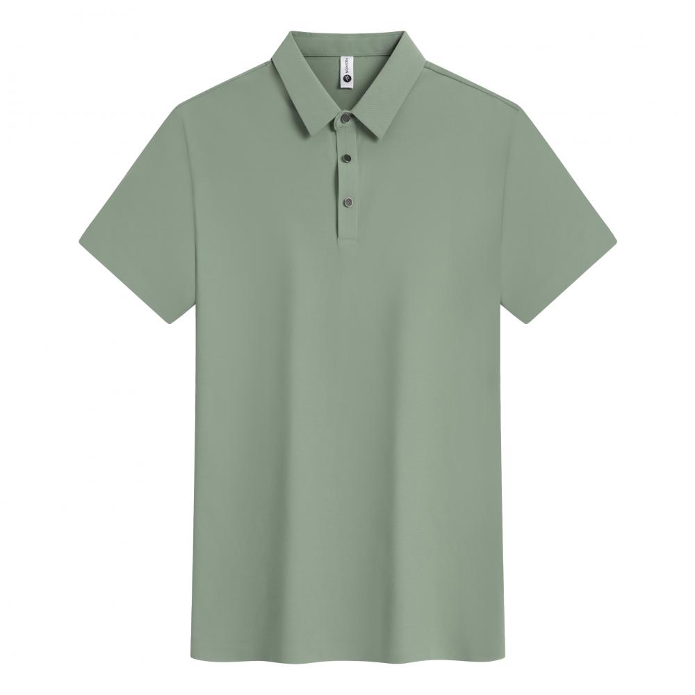 CX151 Seamless Lapel Polo Short Sleeved Lapel