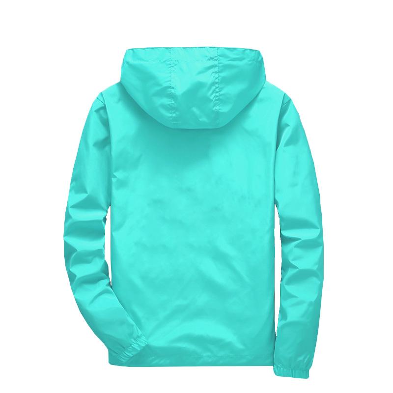 F1718 Parent Child Outdoor Windbreaker Single Layer Spring And Autumn Thin Coat Team Clothing